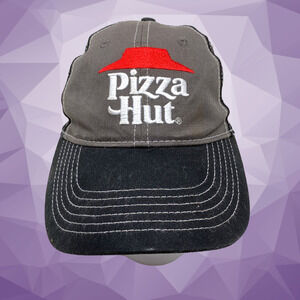 Vintage Pizza Hut Branded Embroidered Mesh Back Trucker Hat Cap Strapback